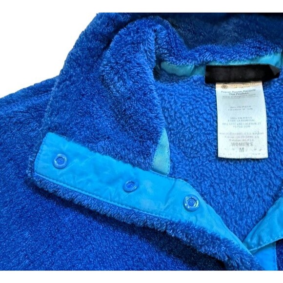 Patagonia Blue Re-Tool Snap T Pullover Fleece Sweater Women's Size Medium - Picture 2 of 7